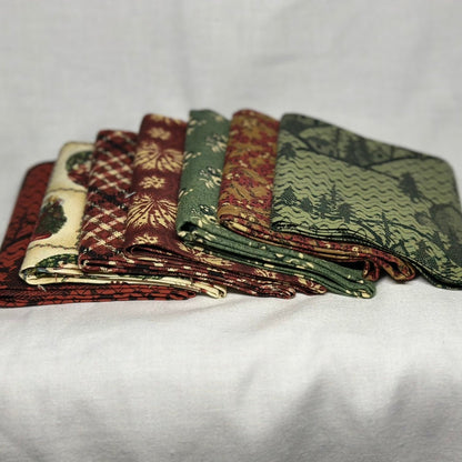 Christmas at Grandma’s Fat Quarter Bundle (7 pcs) - Blue Owl Quilt Co.