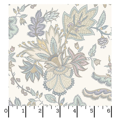 Daybreak Focal in White - Blue Owl Quilt Co.
