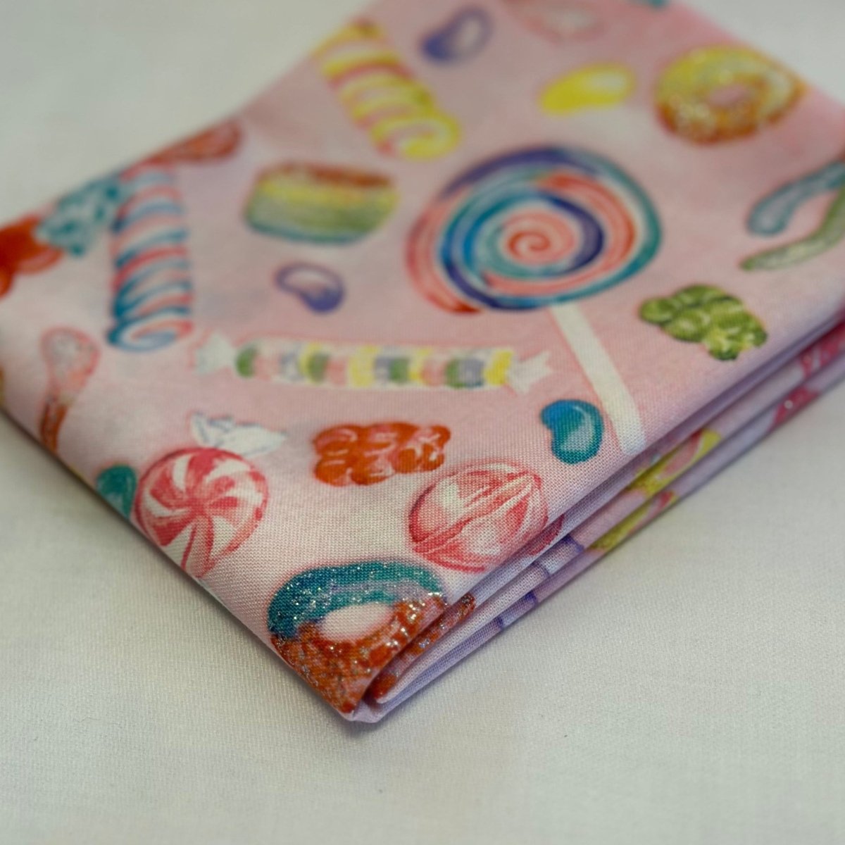 Pink Gingerbread Christmas Fat Quarter Bundle (3 pcs) - Blue Owl Quilt Co.