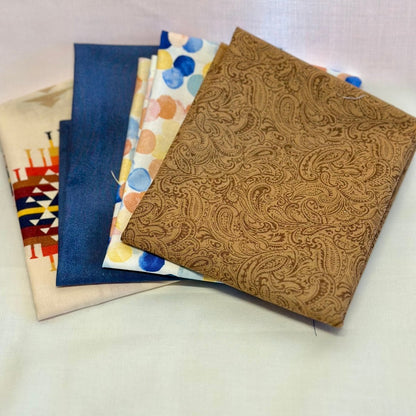 Prairie Sunset Fat Quarter Bundle (4 pcs) - Blue Owl Quilt Co.