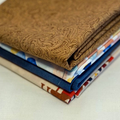 Prairie Sunset Fat Quarter Bundle (4 pcs) - Blue Owl Quilt Co.